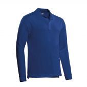 Santino Santino Poloshirts Long Sleeve Matt Kobalt Maat L KOBALT MAAT L