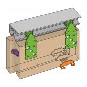 Henderson Schuifdeurbeslag Henderson Double Top Double Top