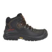 Sixton Peak Veiligheidsschoenen Hoog Stelvio Vibram S3 Zwart Maat 38