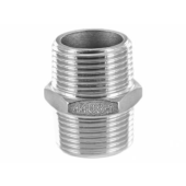 Stapp® Dubbele Nippel RVS 316 nr.280 - 1.1/2"