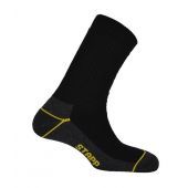 Stapp® Yellow worker werksokken Zwart Maat 43/46