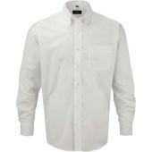 . Overhemd Lange Mouw Heren Oxfo Rd Russel White Mt Xl WHITE MT XL