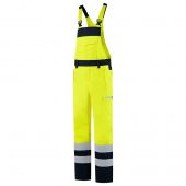 Tricorp Amerikaanse Overall Multinorm Bicolor 753011 Fluor Yellow-Ink Maat 56