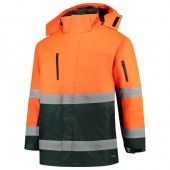 Tricorp Parka ISO20471 Bicolor 403004 Fluor Orange-Green Maat XS
