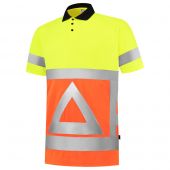 Tricorp Poloshirt Verkeersregelaar 203011 Fluor Orange-Yellow Maat 4XL