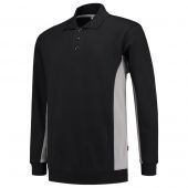 Tricorp Polosweater Bicolor 302003 Black-Grey Maat XS