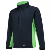 Tricorp Softshell Bicolor 402002 Navy/Lime Maat 2XL