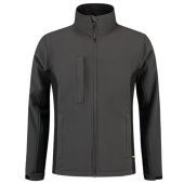 Tricorp Softshell Bicolor 402002 Darkgrey/Black Maat XS