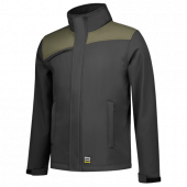 Tricorp Softshell Bicolor Naden 402021 Darkgrey/Army Maat XS