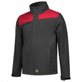 Tricorp Softshell Bicolor Naden 402021 Darkgrey/Red Maat 3XL