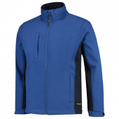 Tricorp SOFTSHELL BICOLOR  ROYALBLUE/NAVY MT 7XL Royalblue/Navy Maat 7XL