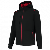 Tricorp Softshell Capuchon Accent 402705 Black/Red Maat 3XL