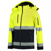 Tricorp Softshell ISO20471 Bicolor 403007 Fluor Yellow/Navy Maat 6XL