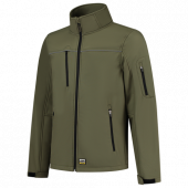 Tricorp Softshell jas Luxe 402006 Army Maat M