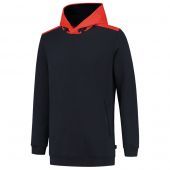 Tricorp Sweater High Vis Capuchon 303005 Ink-Fluor Red Maat XS