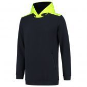 Tricorp Sweater High Vis Capuchon 303005 Ink-Fluor Yellow Maat XS