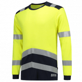 Tricorp T-shirt Lange Mouw Multinorm Bicolor Maat 5XL