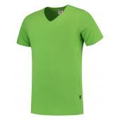 Tricorp T-shirt V Hals Fitted 101005 Lime Maat XS