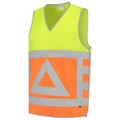Tricorp Tabard Verkeersregelaar 453011 Fluor Orange-Yellow Maat S