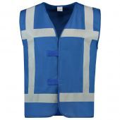 Tricorp Vest Reflectie 453014 Fluor Royalblue Maat S