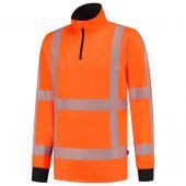 Tricorp Zip Sweater RWS Revisible 303701 Fluor Orange Maat XS