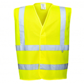 Portwest Hi-vis Antistatisch Vest - Vla Mvertragend Yellow Maat Lxl YELLOW MAAT LXL