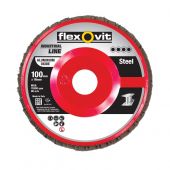 Flexovit Vlaklamellenschijf - Aluminiumoxide 110X22 P80