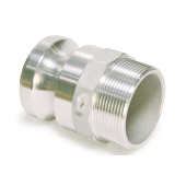 - Kamlok-Koppeling ALU-ADAPTOR/F MNL 1" BU.DR