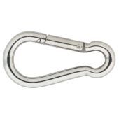 - Karabijnhaak RVS A4 C-DIN 5299 40X4MM