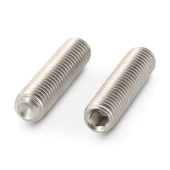 - Stelschroef Binnenzeskant Kratereind DIN 916 RVS A2 M5X20