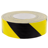 - Ducttape Zwart/Geel 3380ZG 75mmx50M