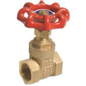 Schuifafsluiter messing k220 voor water/olie/gas/stoom 1"