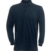 Acode Heavy Poloshirt Met Lang E Mouwen 1722 Piq Fristads Donker Marineblauw Xs / 100220-544-xs Donker marineblauw XS