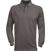 Acode Heavy Poloshirt Met Lang E Mouwen 1722 Piq Fristads Grijs Xs / 100220-941-xs Grijs XS