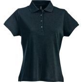 Fristads Acode Heavy Poloshirt Dames 17 23 Piq   / 100221-940-m Zwart M