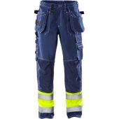 Fristads High Vis Werkbroek Klasse 1 24 Blauw D84