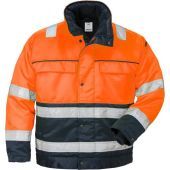 Fristads High Vis Winterjack Klasse 3 4 44 Pp  Hi-vis Oranje/marineblauw S / 100496-271-s Hi-Vis oranje/marineblauw S