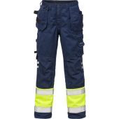 Fristads High Vis Werkbroek Klasse 1 20 Hi-Vis geel/marineblauw D84