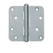 AXA Ongelagerd Scharnier Ronde Hoek 3.5X3.5 Topcoat