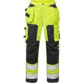Fristads High Vis Werkbroek Dames Klass Hi-Vis geel/zwart 52