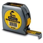 Stanley Rolbandmaat Powerlock Boveninkijkvenster Powerlock 5 mtr