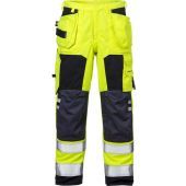 Fristads Flamestat High Vis Werkbroek D Ames Klasse 2 2775 Aths Frista Hi-vis Geel/marineblauw 34 / 122196-171-34 Hi-Vis geel/marineblauw 34