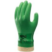 Showa Werkhandschoen 600 Groen Pvc S Howa Maat L Groen MAAT L GROEN