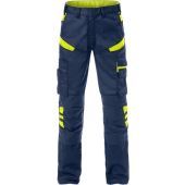 Fristads Broek 2555 Stfp  Marineblauw/hi-vis Geel C152 MARINEBLAUW/HI-VIS GEEL C152