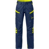 Fristads Broek Dames 2554 Stfp  Marineblauw/hi-vis Geel 34 MARINEBLAUW/HI-VIS GEEL 34