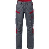 Fristads Broek Dames 2554 Stfp  Grijs/rood 34 GRIJS/ROOD 34