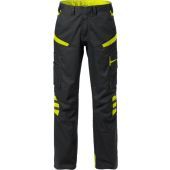 Fristads Broek Dames 2554 Stfp  Zwart/hi-vis Geel 34 ZWART/HI-VIS GEEL 34