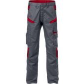 Fristads Broek 2552 Stfp  Grijs/rood C58 GRIJS/ROOD C58