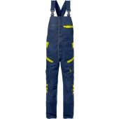Fristads Amerikaanse Overall 1555 Stfp  Marineblauw/hi-vis Geel C44 MARINEBLAUW/HI-VIS GEEL C44