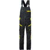Fristads Amerikaanse Overall 1555 Stfp  Zwart/hi-vis Geel C44 ZWART/HI-VIS GEEL C44